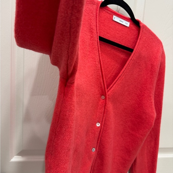 MANGO red cardi - Picture 7 of 12